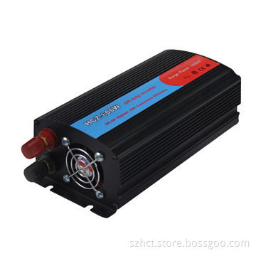 Rated 600W Peak Output 1,200W Pure Sine Wave Power Inverter, Fast and Soft Start Function